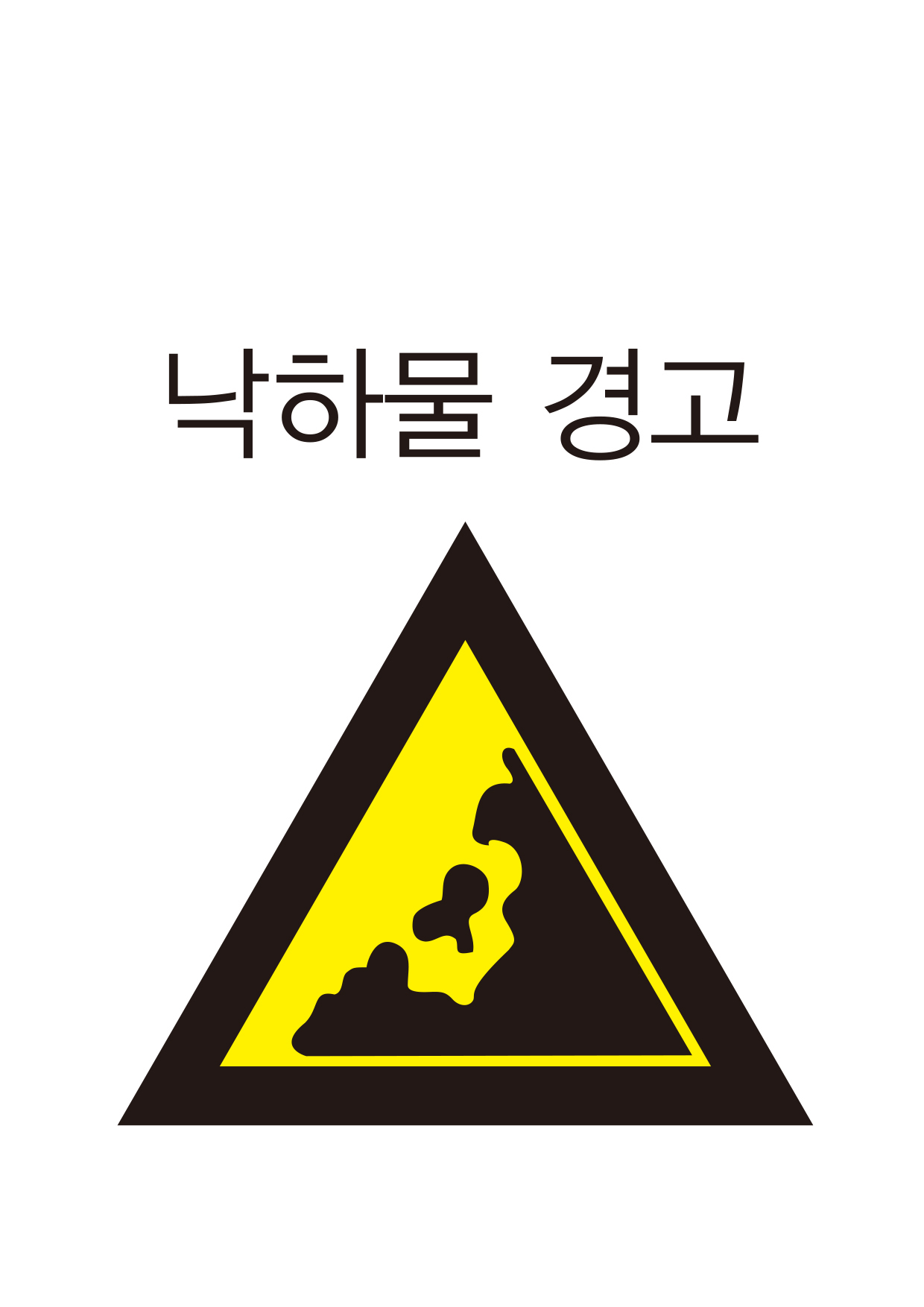 낙하물경고(209)