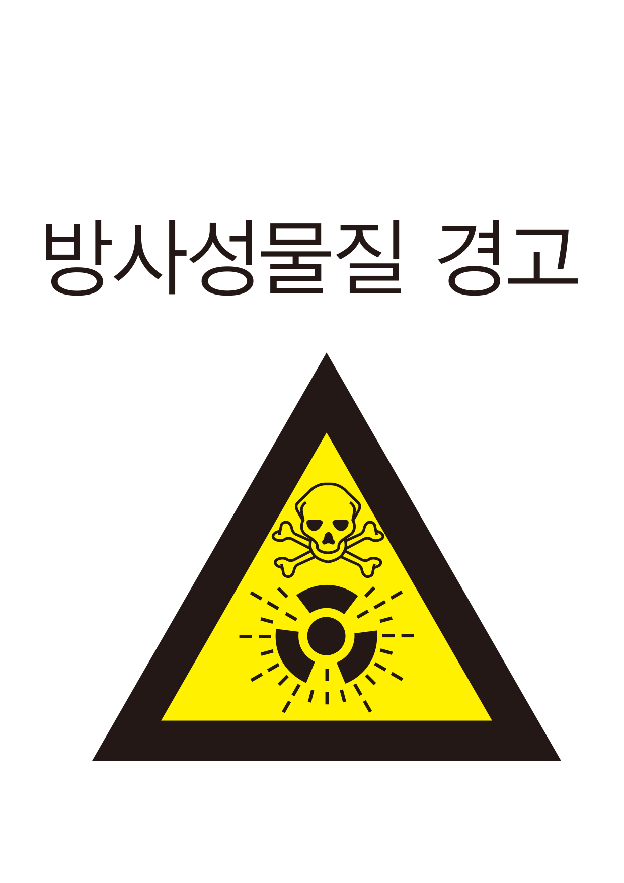 방사성물질 경고(206)
