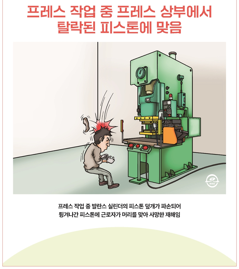 재해사례_프레스 작업 중 프레스 상부에서 타락된 피스톤에 맞음_1.png